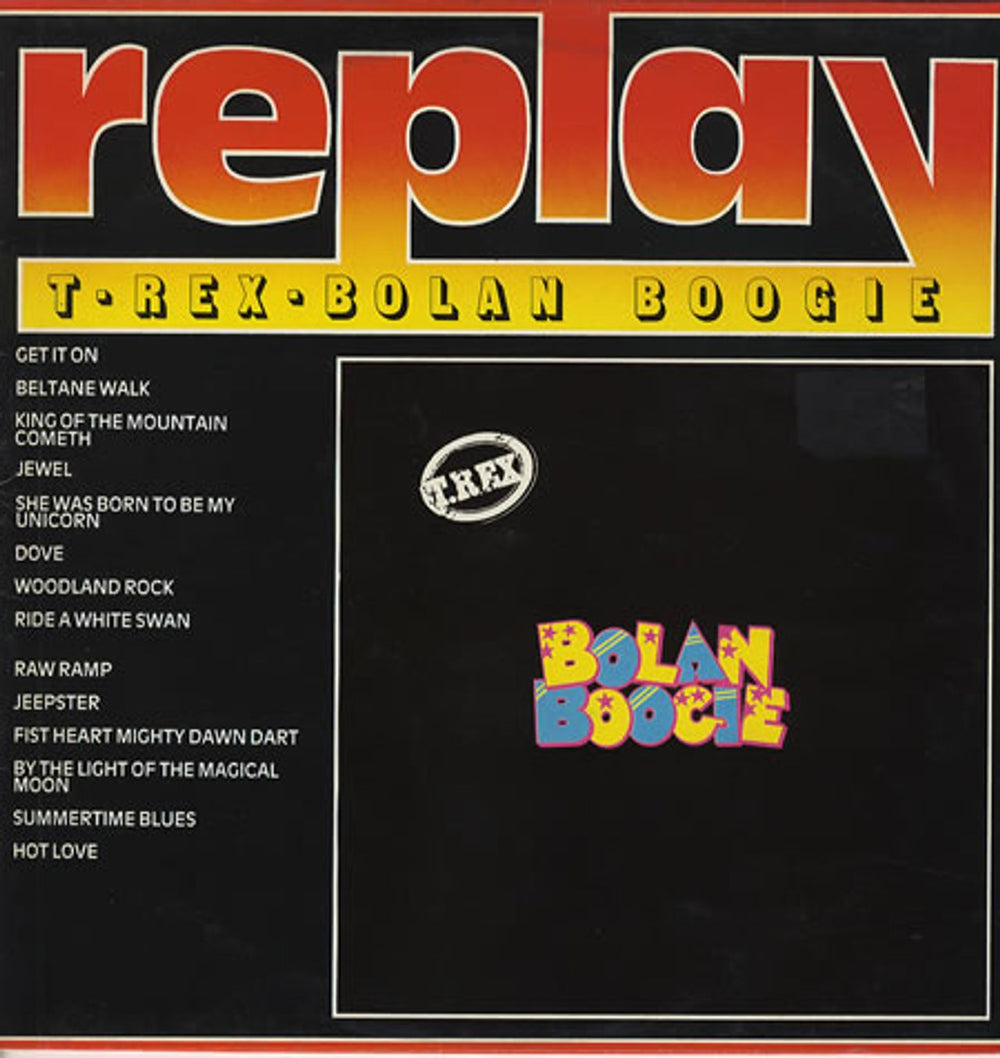 T-Rex / Tyrannosaurus Rex Bolan Boogie UK vinyl LP album (LP record) FEDB5006