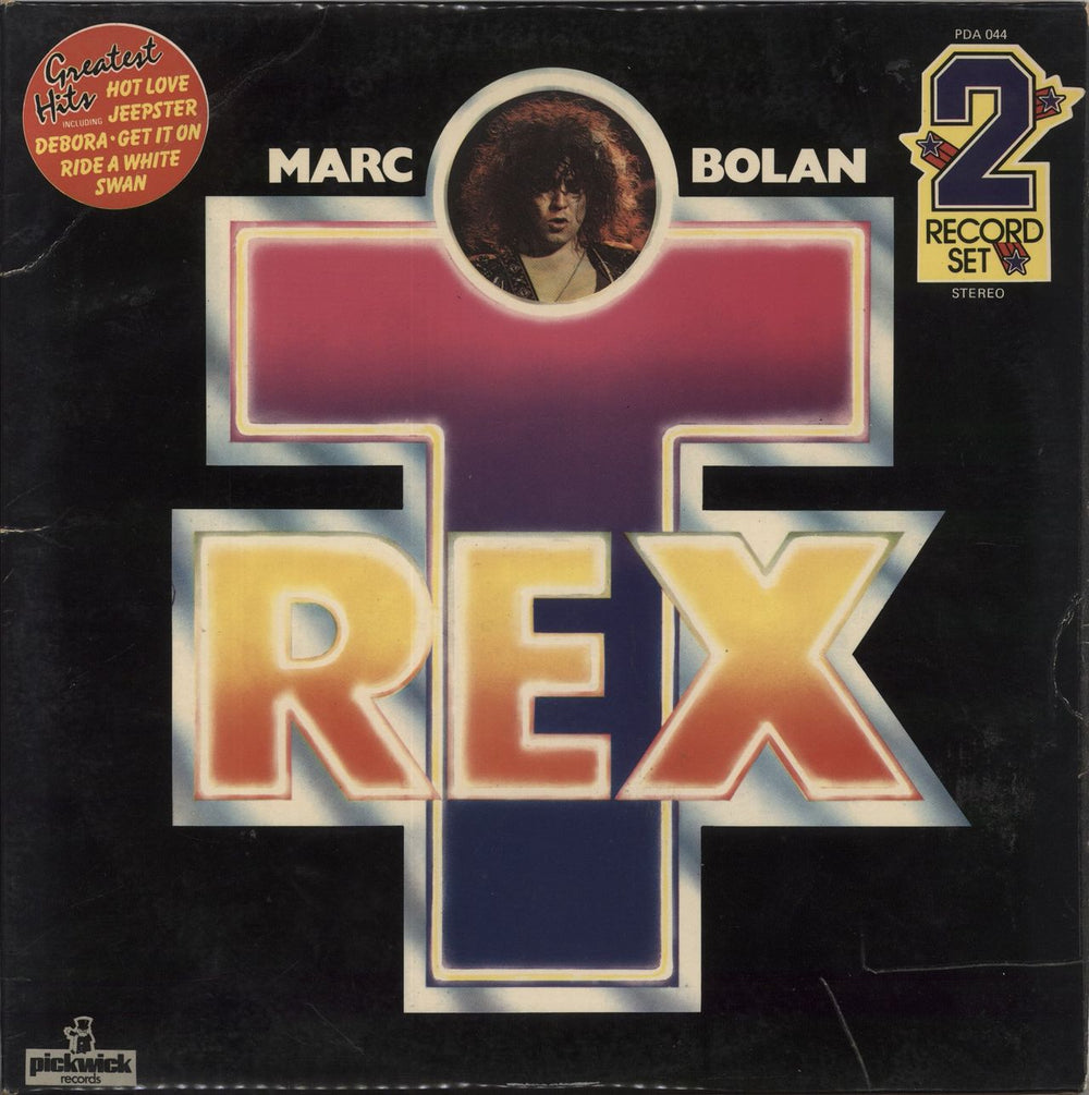 T-Rex / Tyrannosaurus Rex The T-Rex Collection - EX UK 2-LP vinyl record set (Double LP Album) PDA044