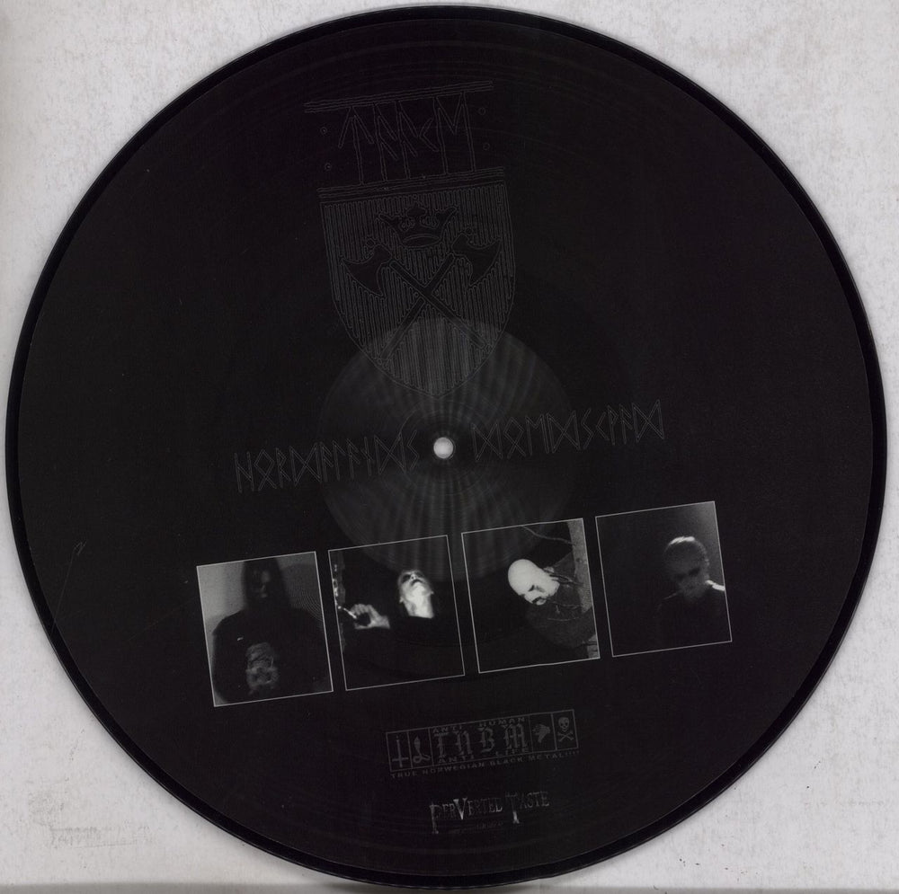 Taake Hordaland Doedskvad German picture disc LP (vinyl picture disc album)