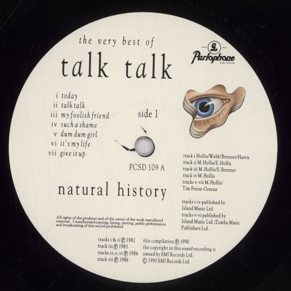 Talk Talk Natural History - EX UK vinyl LP album (LP record) TTKLPNA779185