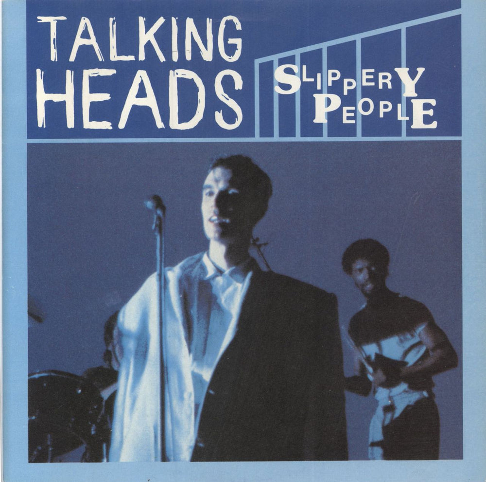 Talking Heads Slippery People - Solid UK 7" vinyl single (7 inch record / 45) EMI5504