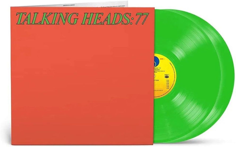 Talking Heads Talking Heads: 77 - Transparent Green Vinyl - Sealed UK 2-LP vinyl record set (Double LP Album) RCV1726452