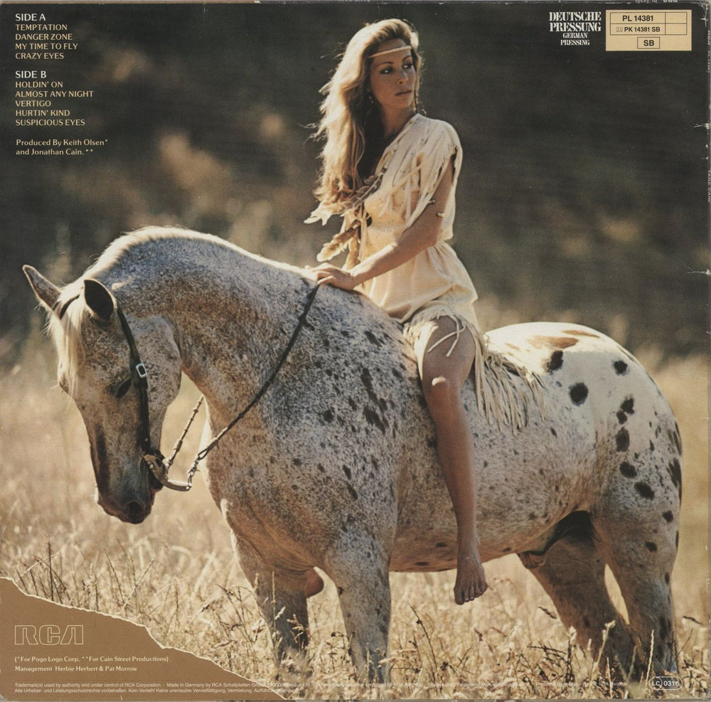 Tane Cain Tane Cain German vinyl LP album (LP record)