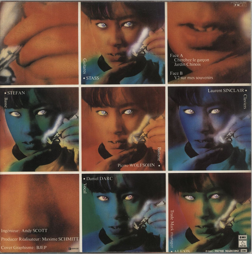 Taxi Girl V2... / Jardin Chinois / Cherchez Le Garçon French 12" vinyl single (12 inch record / Maxi-single)