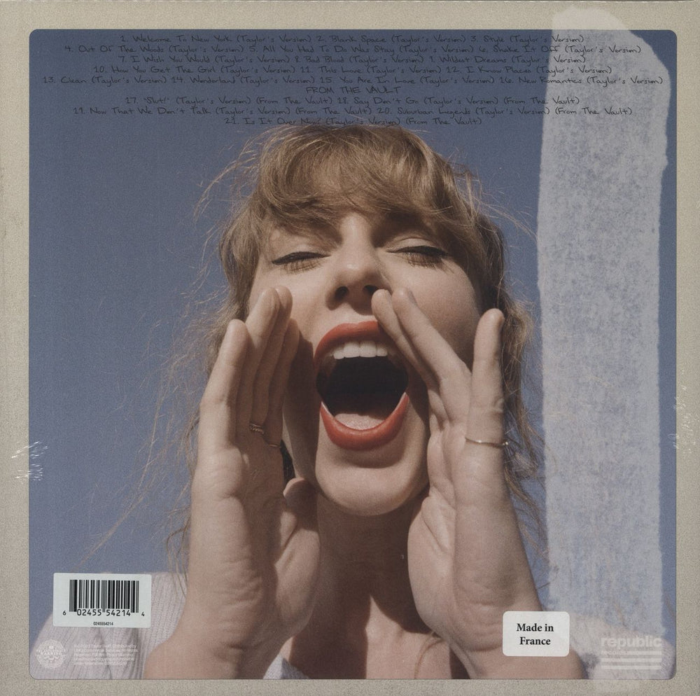 Taylor Swift 1989 (Taylor's Version) - Crystal Skies Blue Edition - Se —  RareVinyl.com