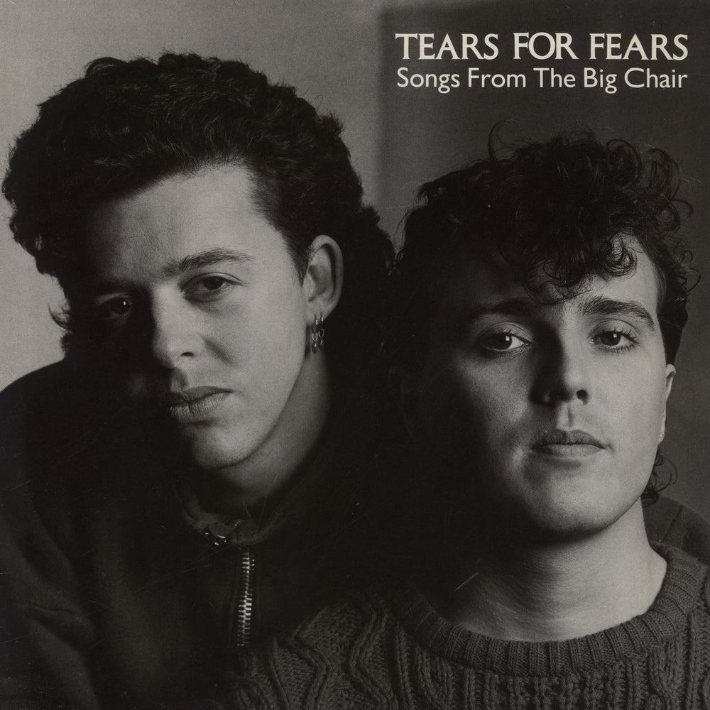 Tears For Fears Songs From The Big Chair German vinyl LP album (LP record) 824300-1Q