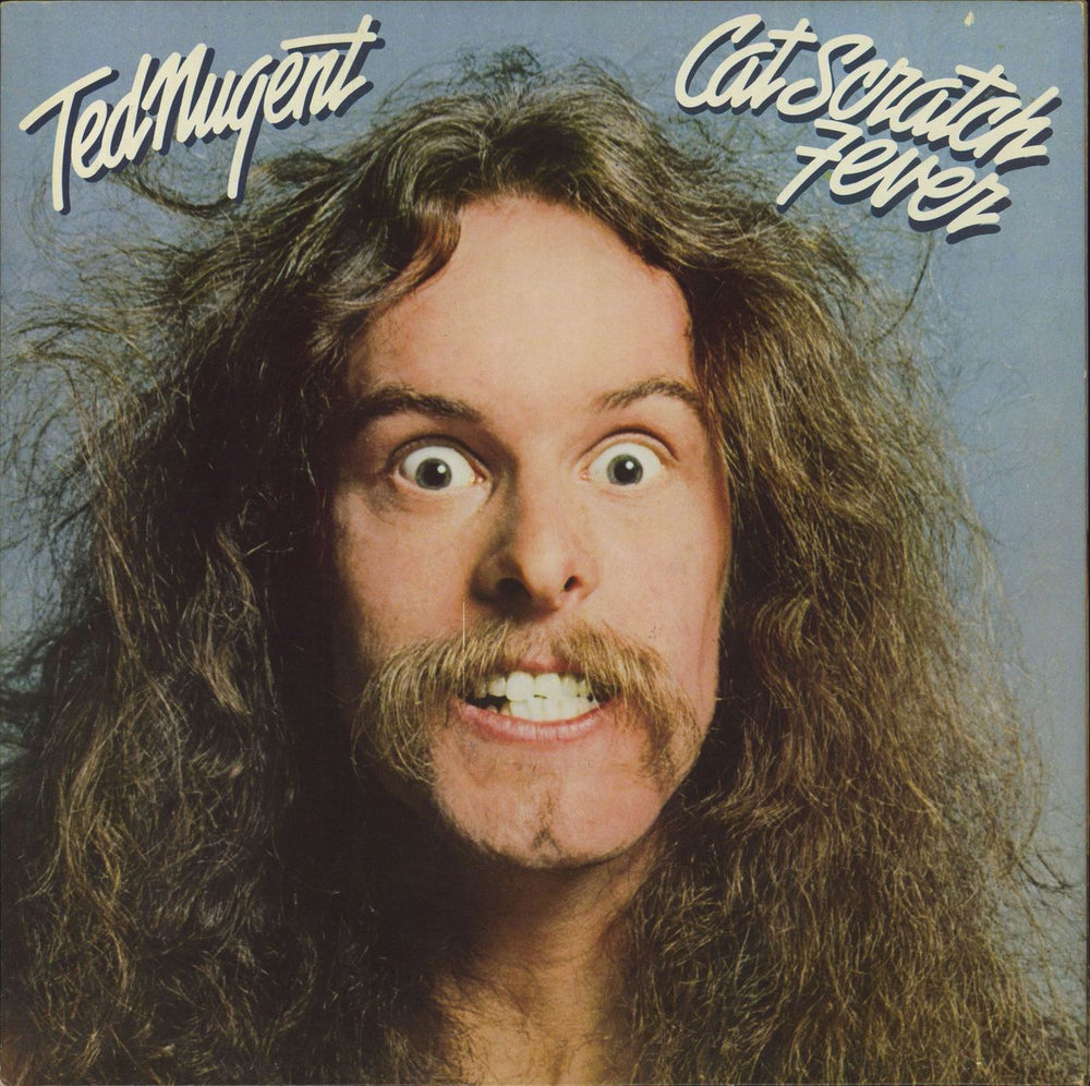 Ted Nugent Cat Scratch Fever - EX UK vinyl LP album (LP record) EPC82010