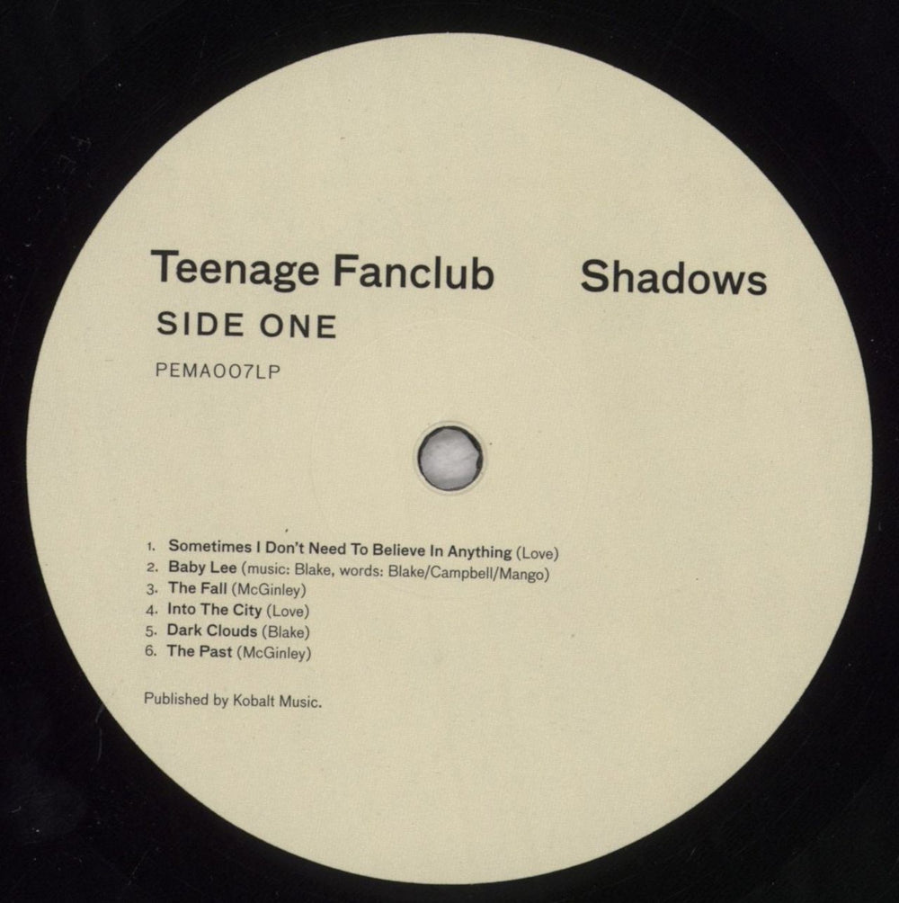 Teenage Fanclub Shadows - 180gm Vinyl + Bonus 7" UK vinyl LP album (LP record) TFCLPSH841211