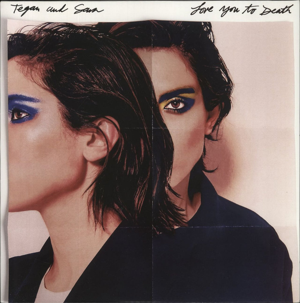 Tegan & Sara Love You To Death - Clear & White Vinyl UK vinyl LP album (LP record) 9362-49215-4