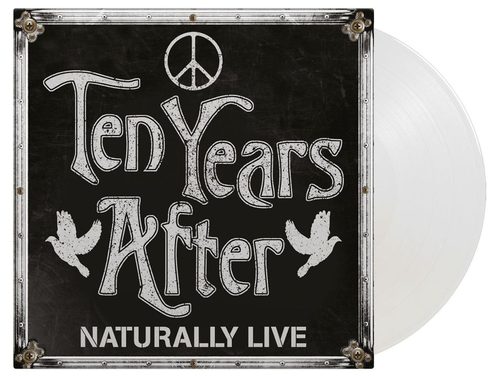 Ten Years After Naturally Live - Translucent Vinyl 180 Gram UK 2-LP vinyl record set (Double LP Album) MOVLP2523