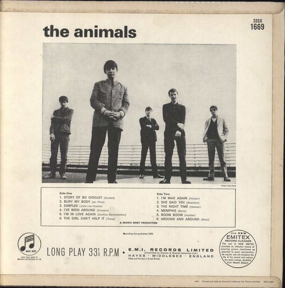 The Animals The Animals - 1st - EX UK vinyl LP album (LP record)