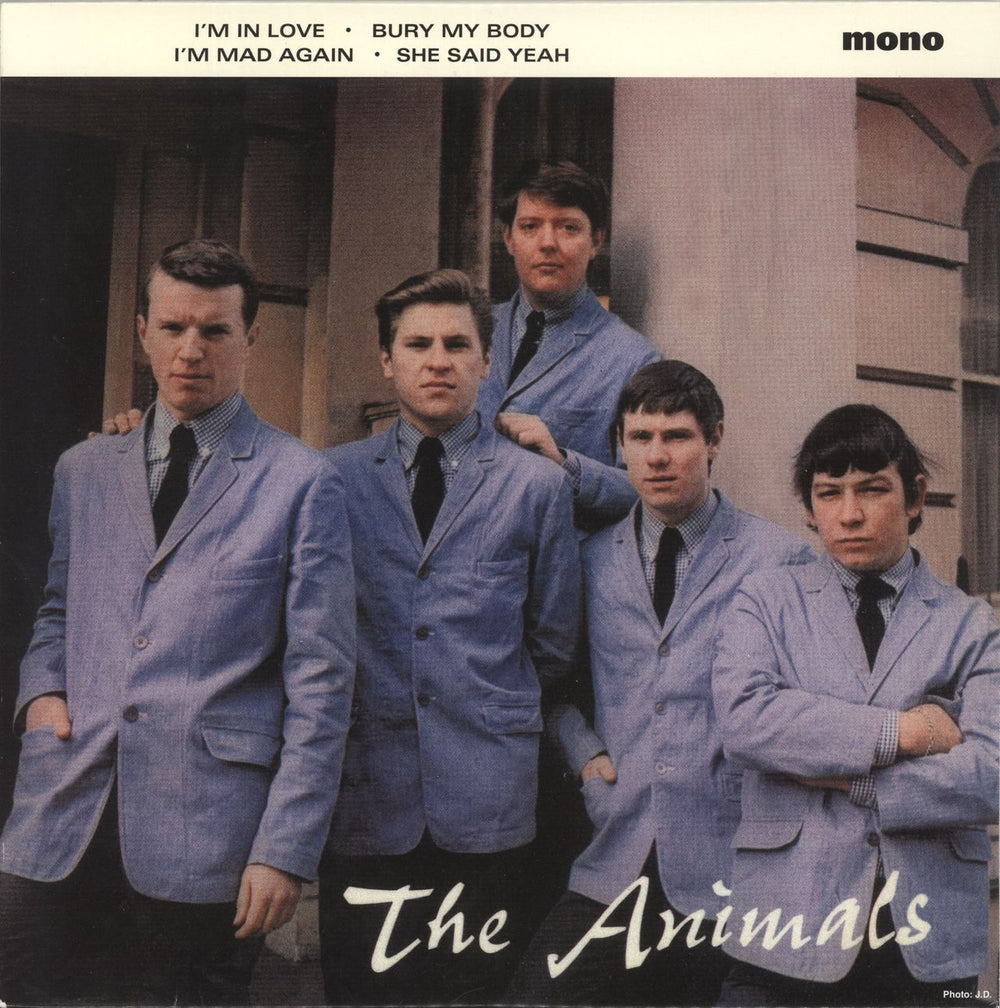 The Animals The Animals EP - RSD15 US 10" vinyl single (10 inch record) 8302-1
