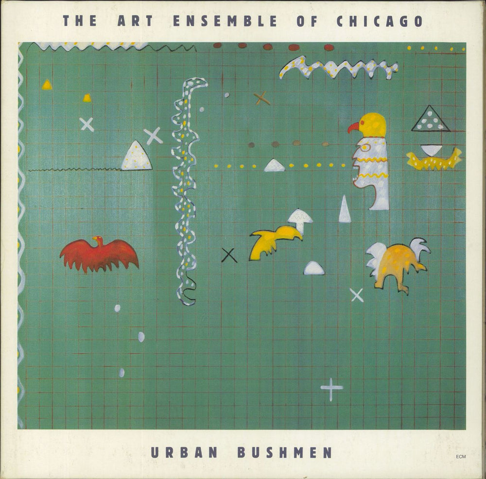 The Art Ensemble Of Chicago  Urban Bushmen - EX German 2-LP vinyl record set (Double LP Album) ECM1211/12