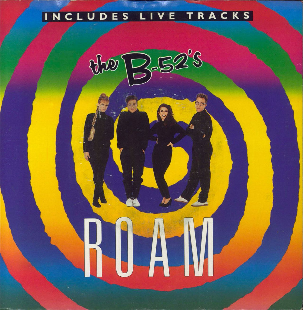 The B-52's Roam UK 7" vinyl single (7 inch record / 45) W9827