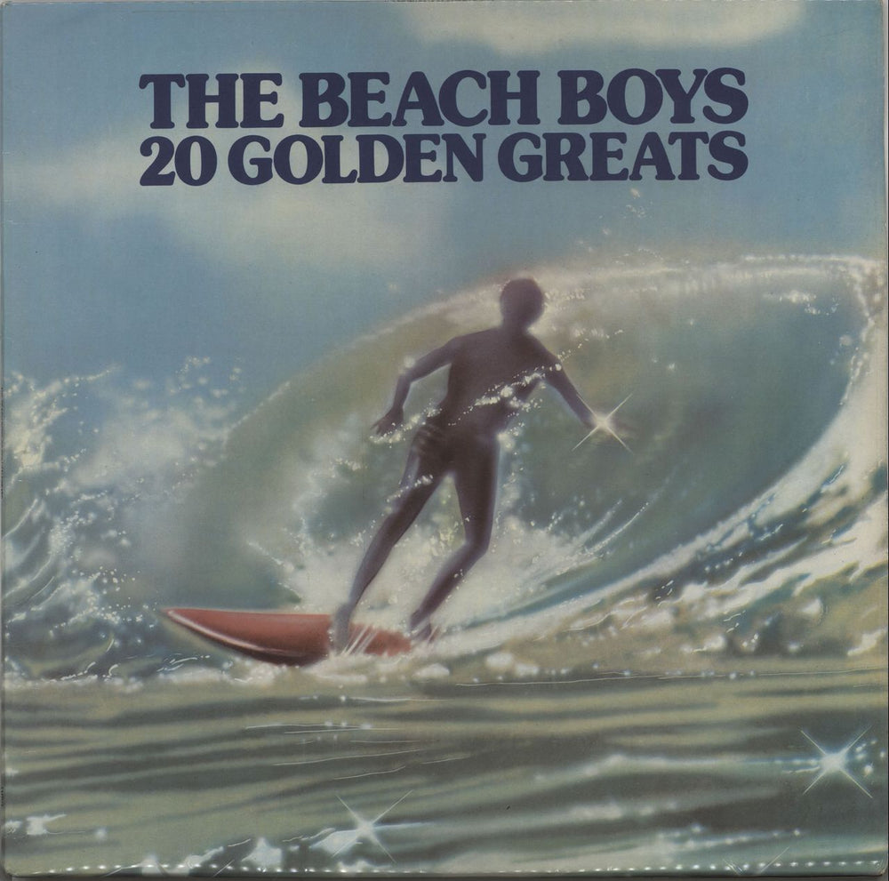 The Beach Boys 20 Golden Greats - Laminated Sleeve UK vinyl LP album (LP record) EMTV1