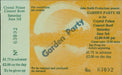 The Beach Boys Crystal Palace Bowl Garden Party III + Ticket Stub - Hole Punched UK tour programme BBOTRCR777777