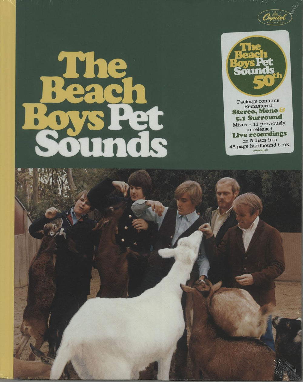 The Beach Boys Pet Sounds - 50th Anniversary Edition + Blu-Ray - Sealed UK 4-CD album set 0602547822536