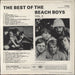 The Beach Boys The Best Of The Beach Boys Vol. 2 UK vinyl LP album (LP record)