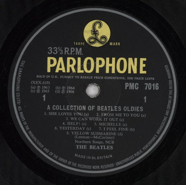 The Beatles A Collection Of Beatles Oldies - 1st - VG UK Vinyl LP