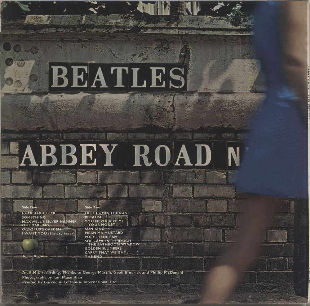 The Beatles Abbey Road - 1st - EX UK vinyl LP album (LP record)