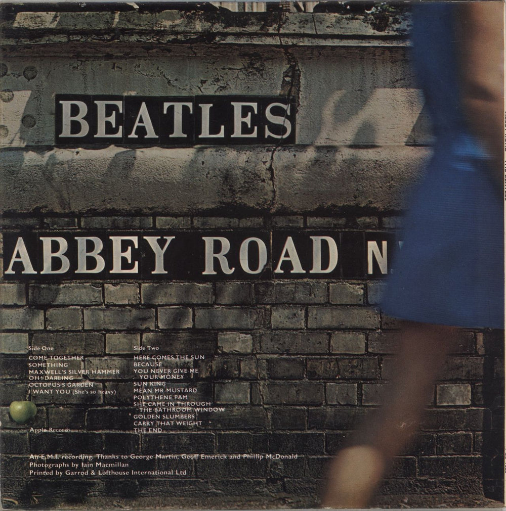 The Beatles Abbey Road - 1st - M/A - EX UK vinyl LP album (LP record)