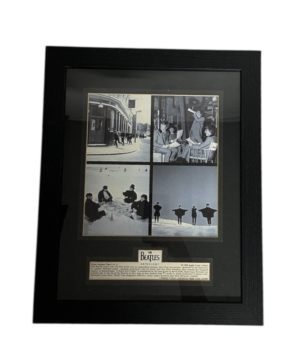 The Beatles Anthology Photo Release Plate 5 UK Promo artwork ARTWORK