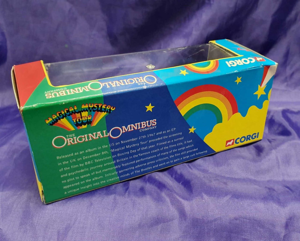 The Beatles Bedford Val Panorama Magical Mystery Tour Bus UK Toy 032435424038