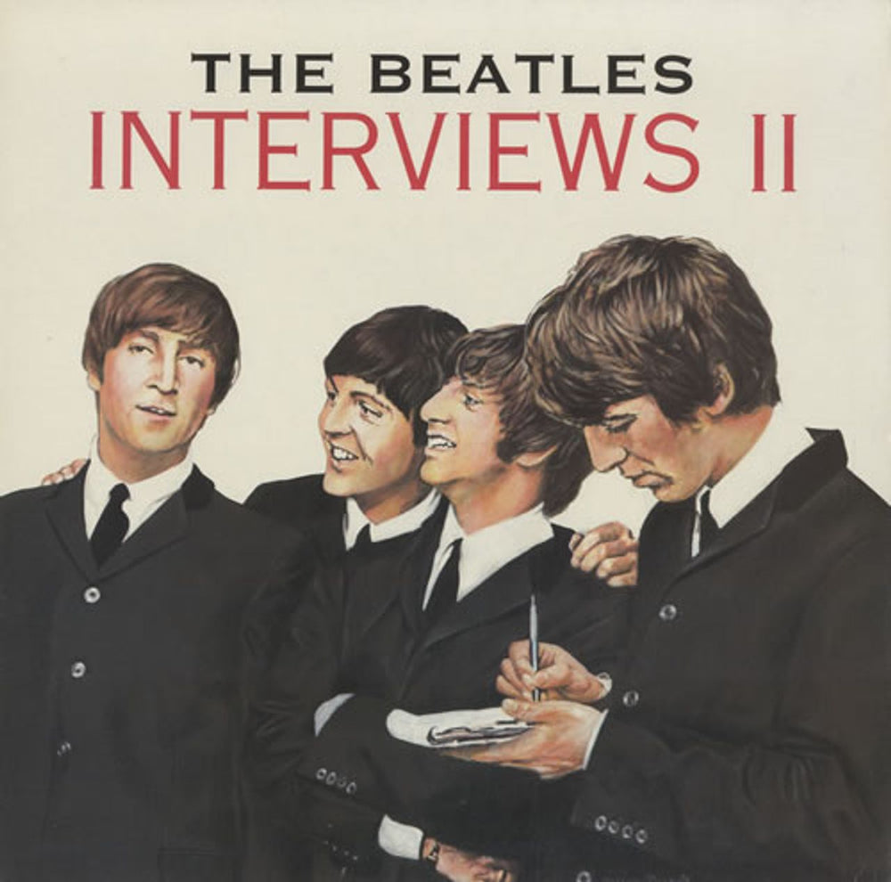 The Beatles Interviews II UK vinyl LP album (LP record) CBR1047