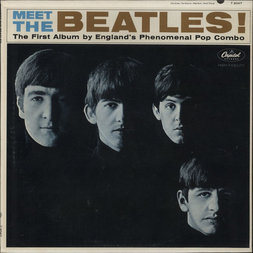 The Beatles Meet The Beatles US vinyl LP album (LP record) T2047