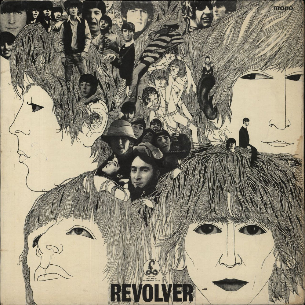 The Beatles Revolver - 1st - Mix 11 - VG UK vinyl LP album (LP record) PMC7009