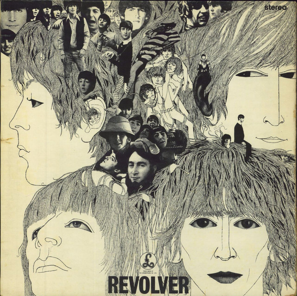 The Beatles Revolver - 2nd - EX UK vinyl LP album (LP record) PCS7009