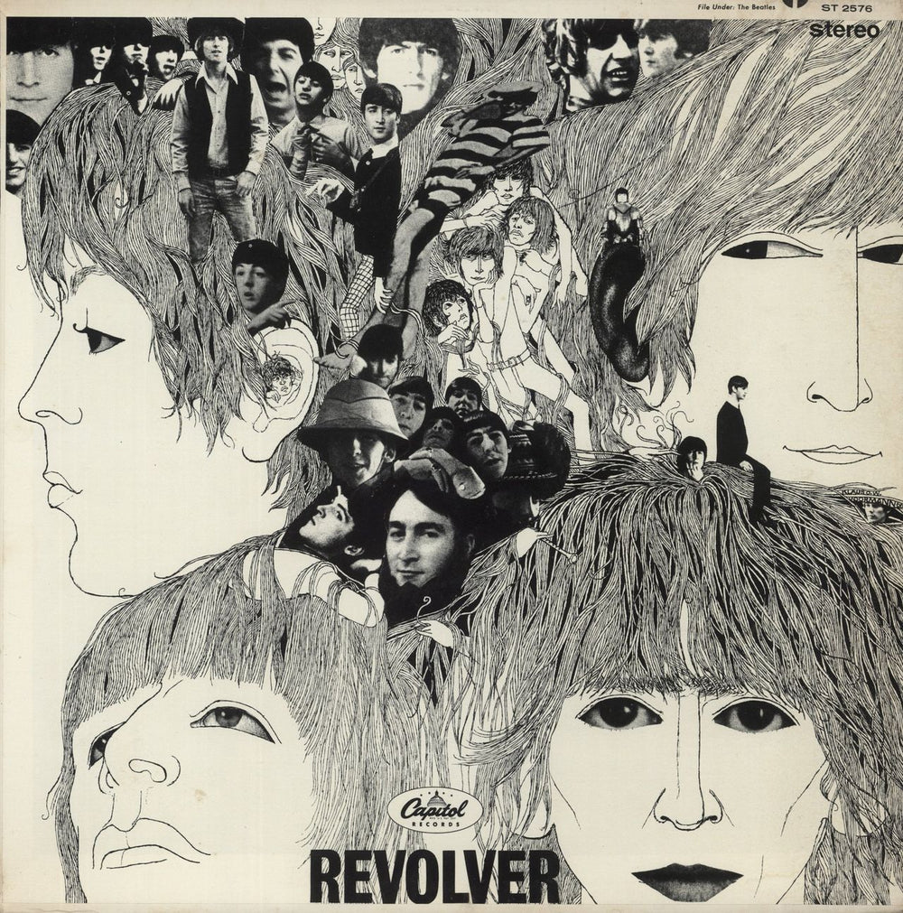 The Beatles Revolver - 2nd - EX US vinyl LP album (LP record) ST2576