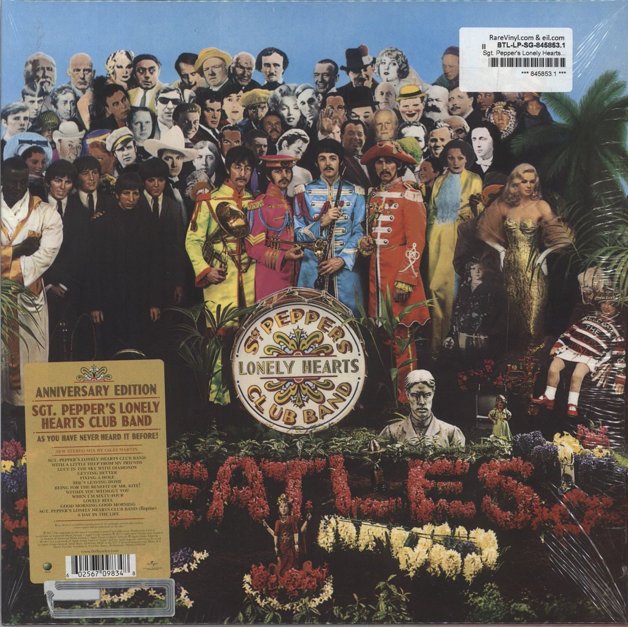 The Beatles Sgt. Pepper's Lonely Hearts Club Band: 50th Anniversary Edition  UK Vinyl LP