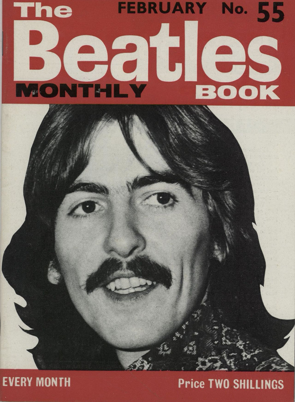 The Beatles The Beatles Book No. 55 UK magazine TBB NO. 55