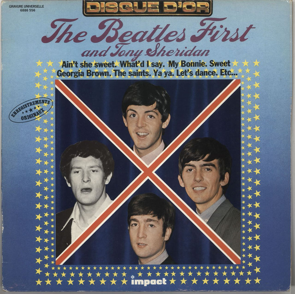 The Beatles The Beatles First And Tony Sheridan - EX French vinyl LP album (LP record) 6886556