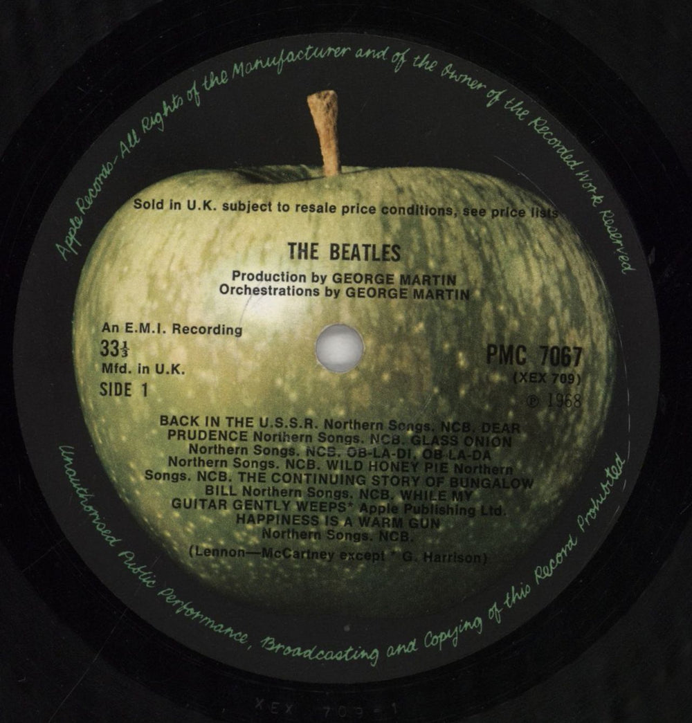 The Beatles The Beatles [White Album] - 1st - Wide Spine - VG UK 2-LP vinyl record set (Double LP Album) BTL2LTH856286