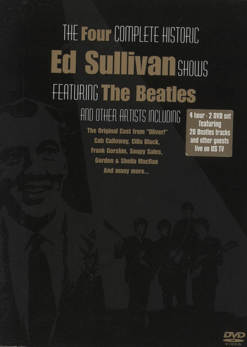 The Beatles The Four Historic Ed Sullivan Shows UK DVD EREDV372