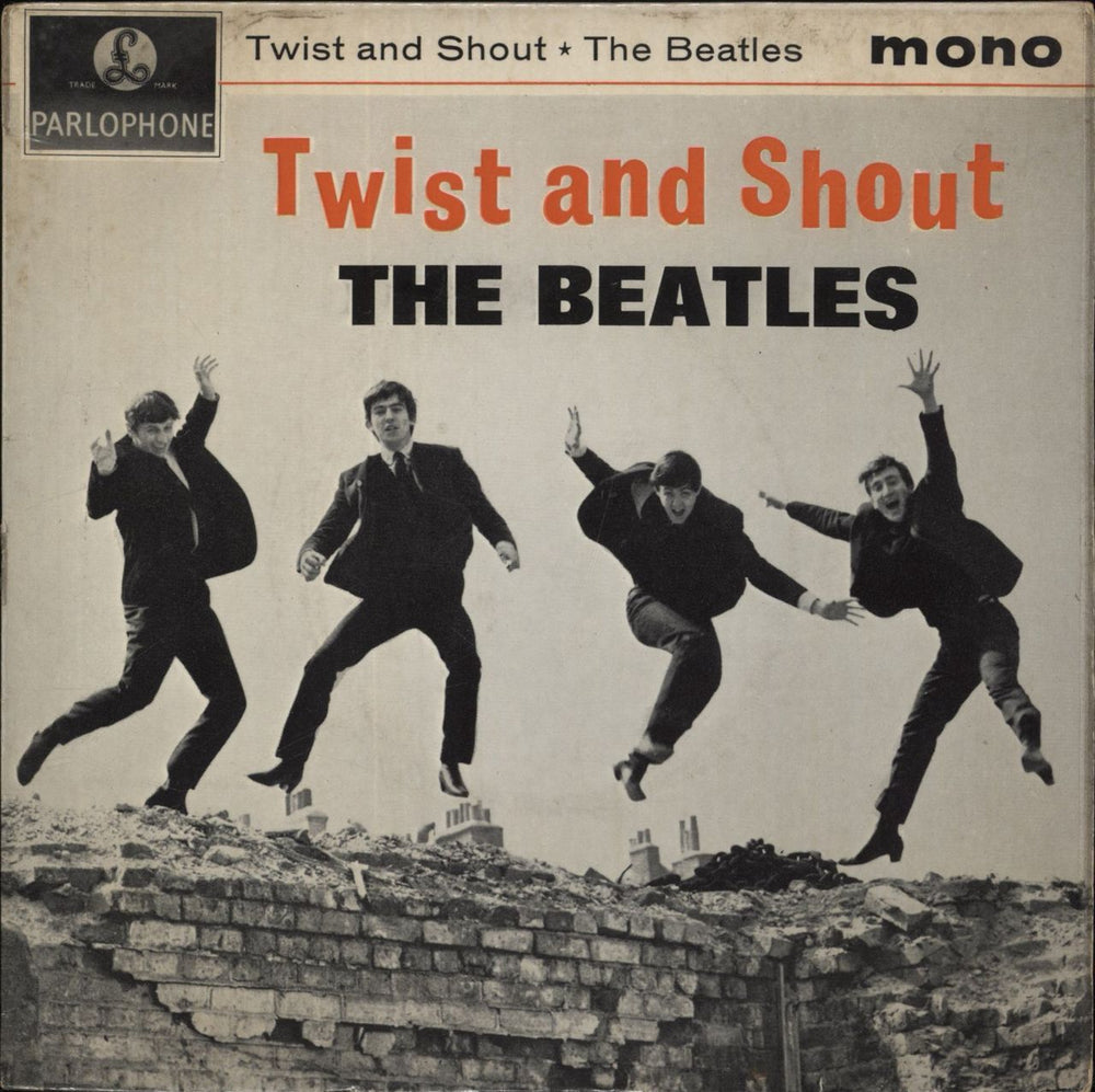 The Beatles Twist And Shout EP - 1st - VG UK 7" vinyl single (7 inch record / 45) GEP8882