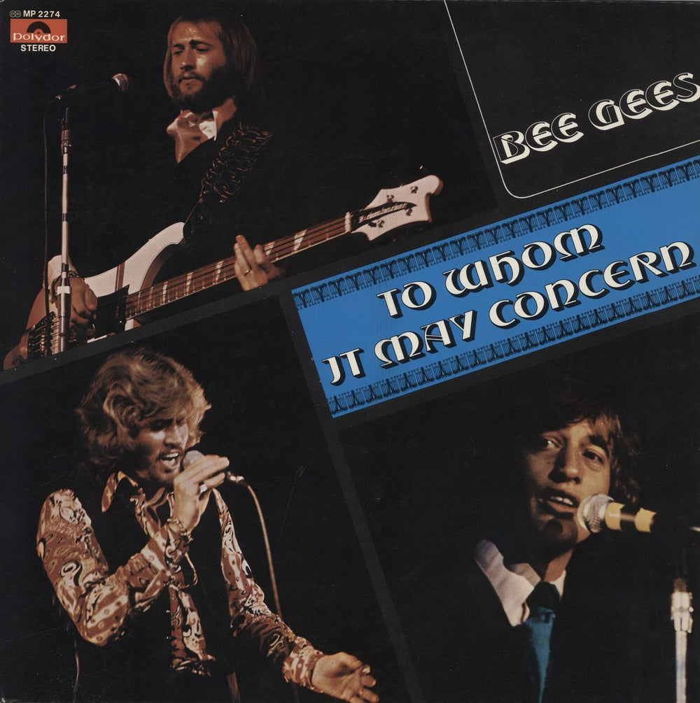 The Bee Gees To Whom It May Concern + Cut-outs Japanese Promo vinyl LP album (LP record) MP2274