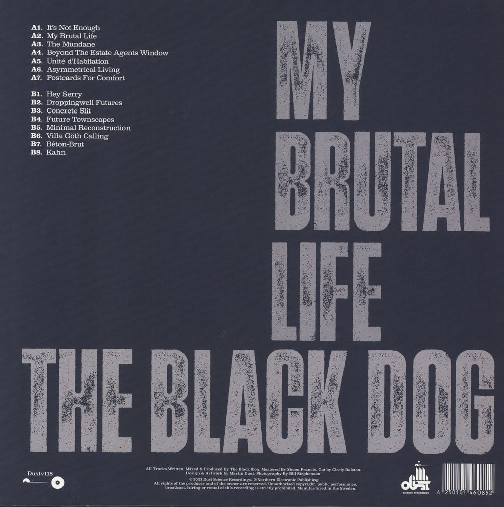 The Black Dog My Brutal Life - White Vinyl UK vinyl LP album (LP record) 4250101460852