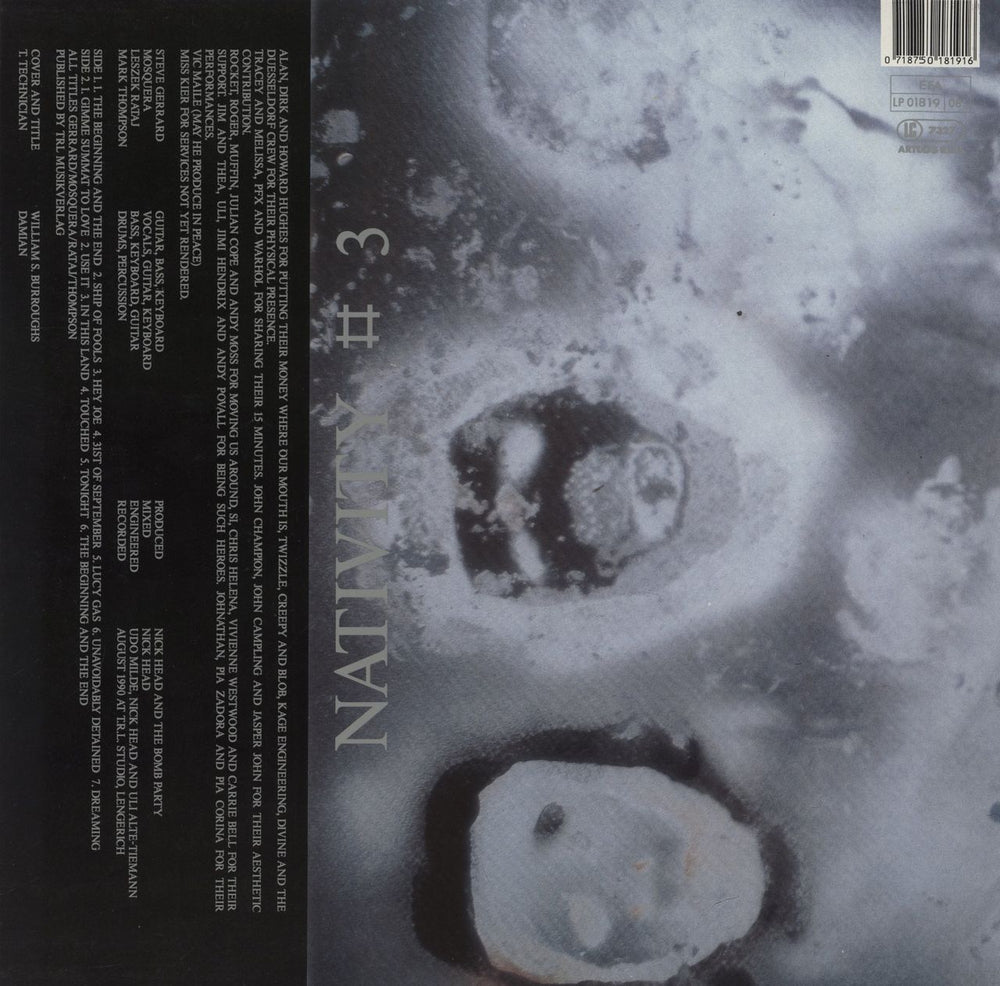 The Bomb Party Nativity #3 German vinyl LP album (LP record)