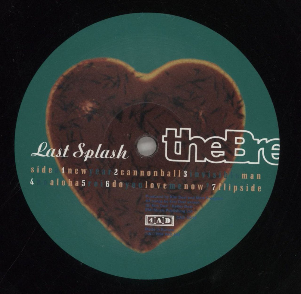 The Breeders Last Splash UK vinyl LP album (LP record) BDELPLA858642