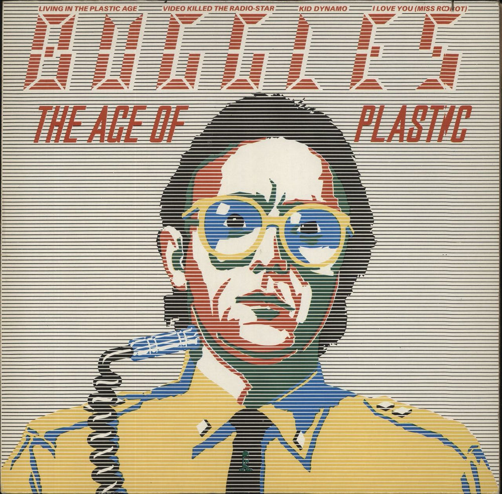 The Buggles The Age Of Plastic German vinyl LP album (LP record) 201290