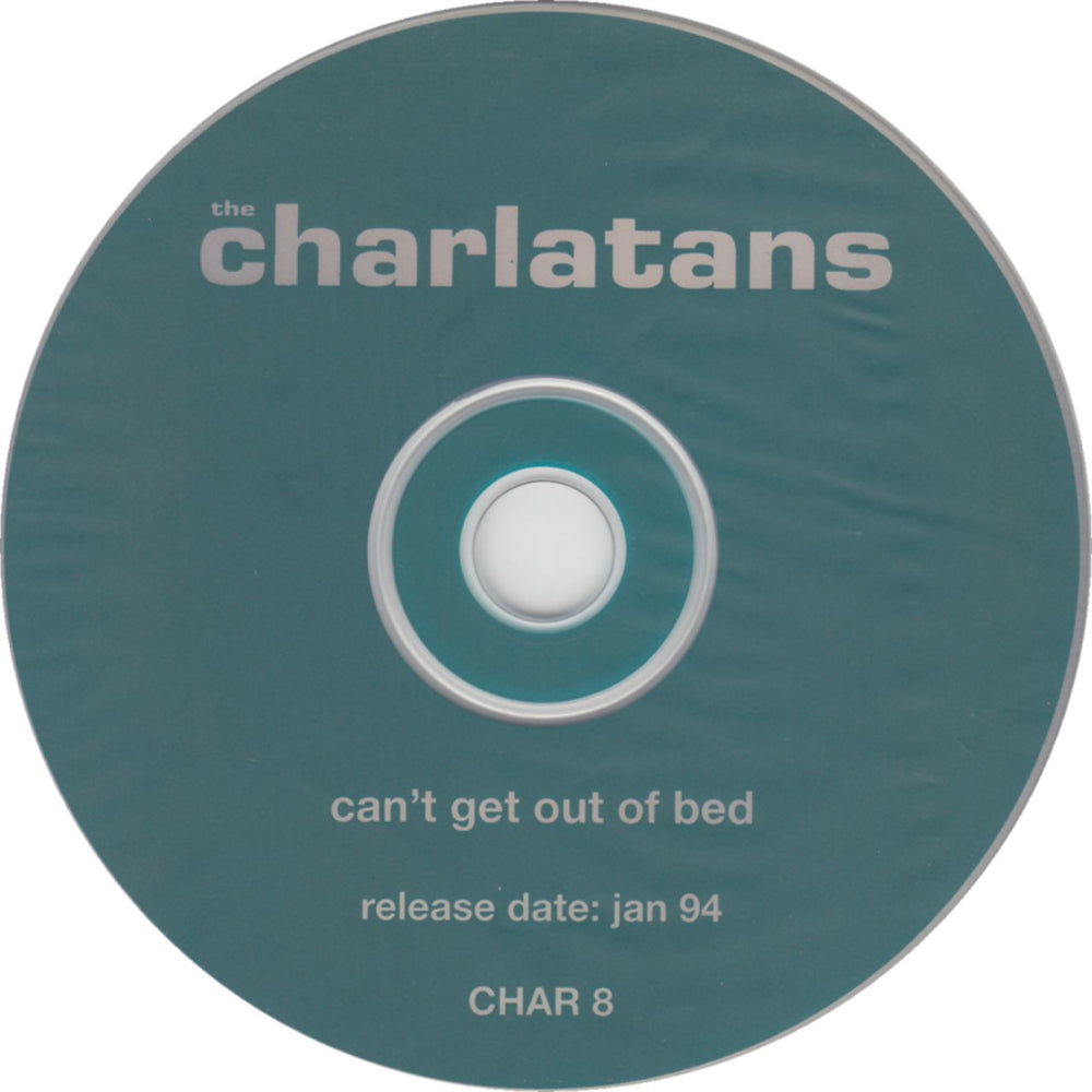 The Charlatans (UK) Can't Get Out Of Bed UK Promo CD single (CD5 / 5") CHAC5CA36636