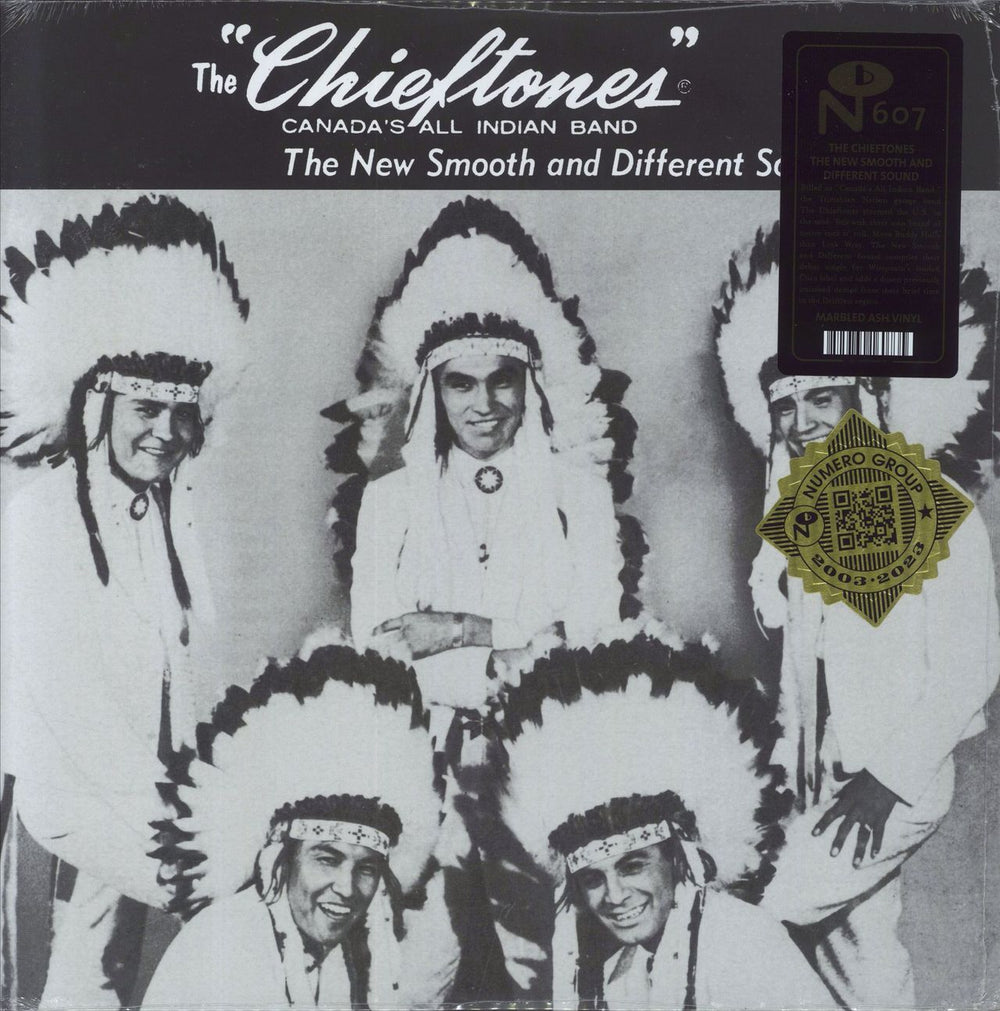 The Chieftones The New Smooth And Different Sound - Clear / Black Marble Vinyl - Sealed US vinyl LP album (LP record) NUM607