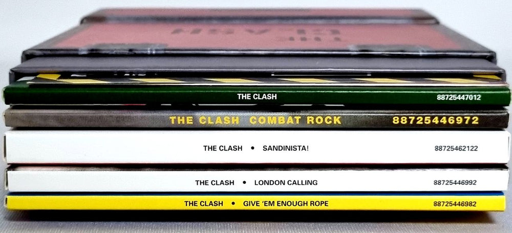 The Clash 5 Studio Album Set UK CD Album Box Set 888837047821