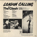 The Clash London Calling - Stickered UK 2-LP vinyl record set (Double LP Album)