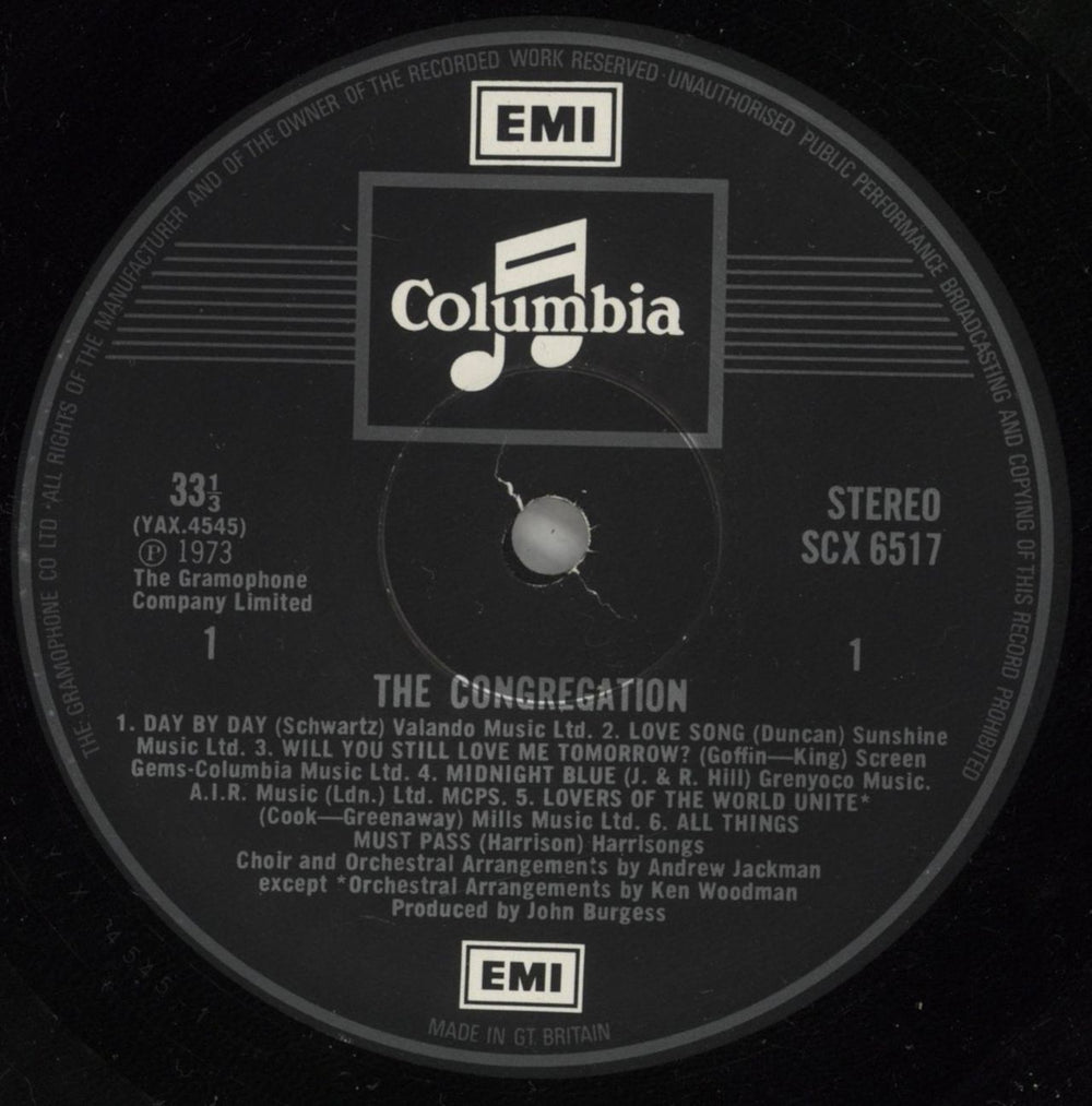 The Congregation The Congregation UK vinyl LP album (LP record) TC6LPTH455475