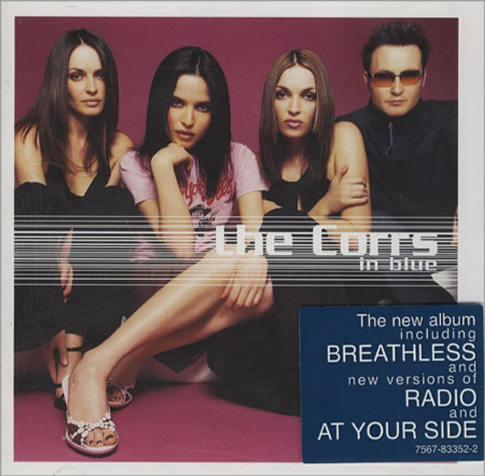 The Corrs In Blue UK CD album (CDLP) 7567833522