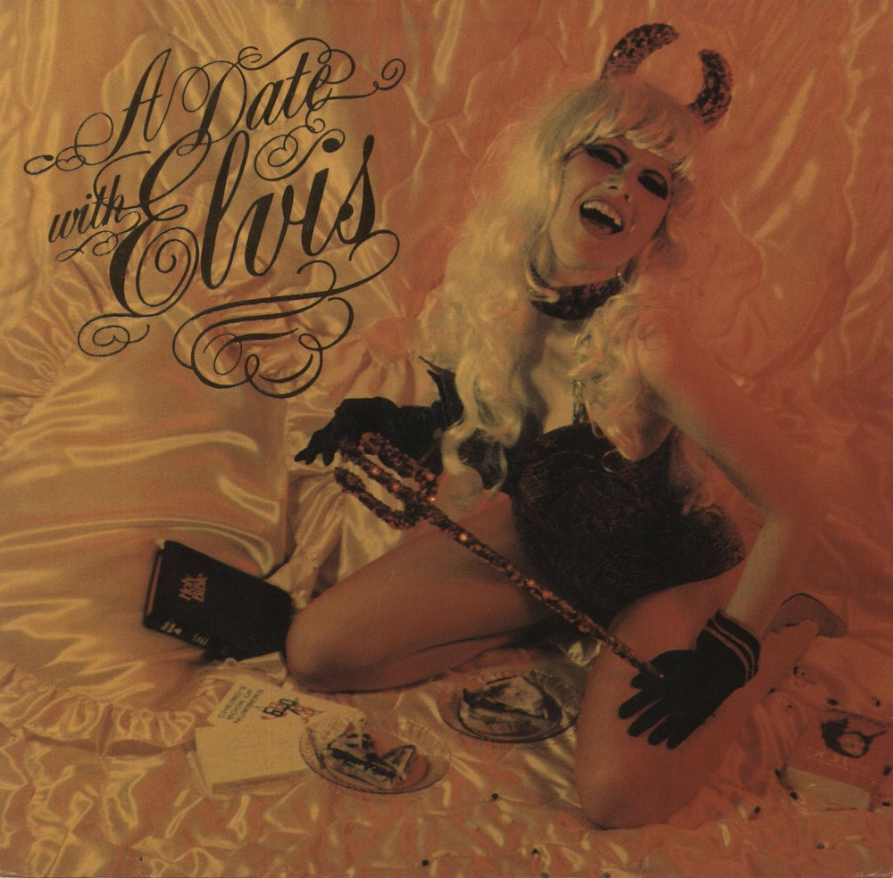 The Cramps A Date With Elvis - EX UK vinyl LP album (LP record) WIKA46